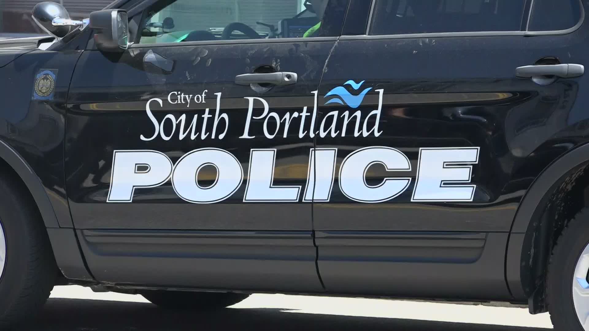 South Portland police who were investigating a separate incident located their vehicle as well as one suspect who fled on foot after it was stopped.