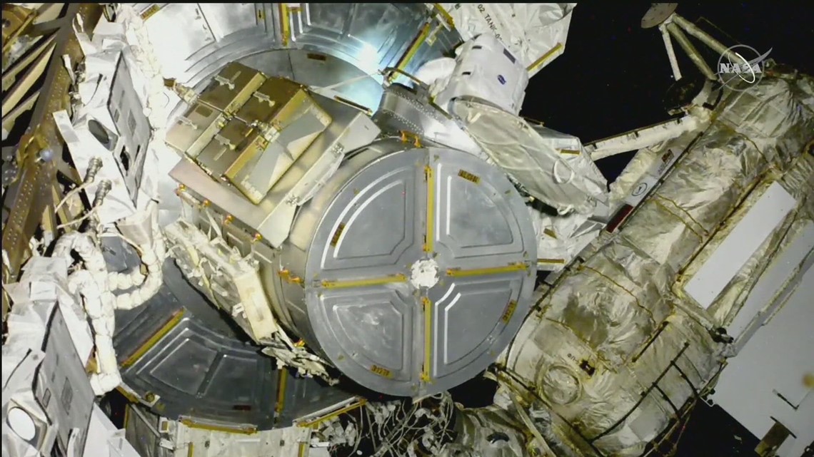 Nasa Titanium Radiator NASA detects leak in a radiator on the International Space Station ...