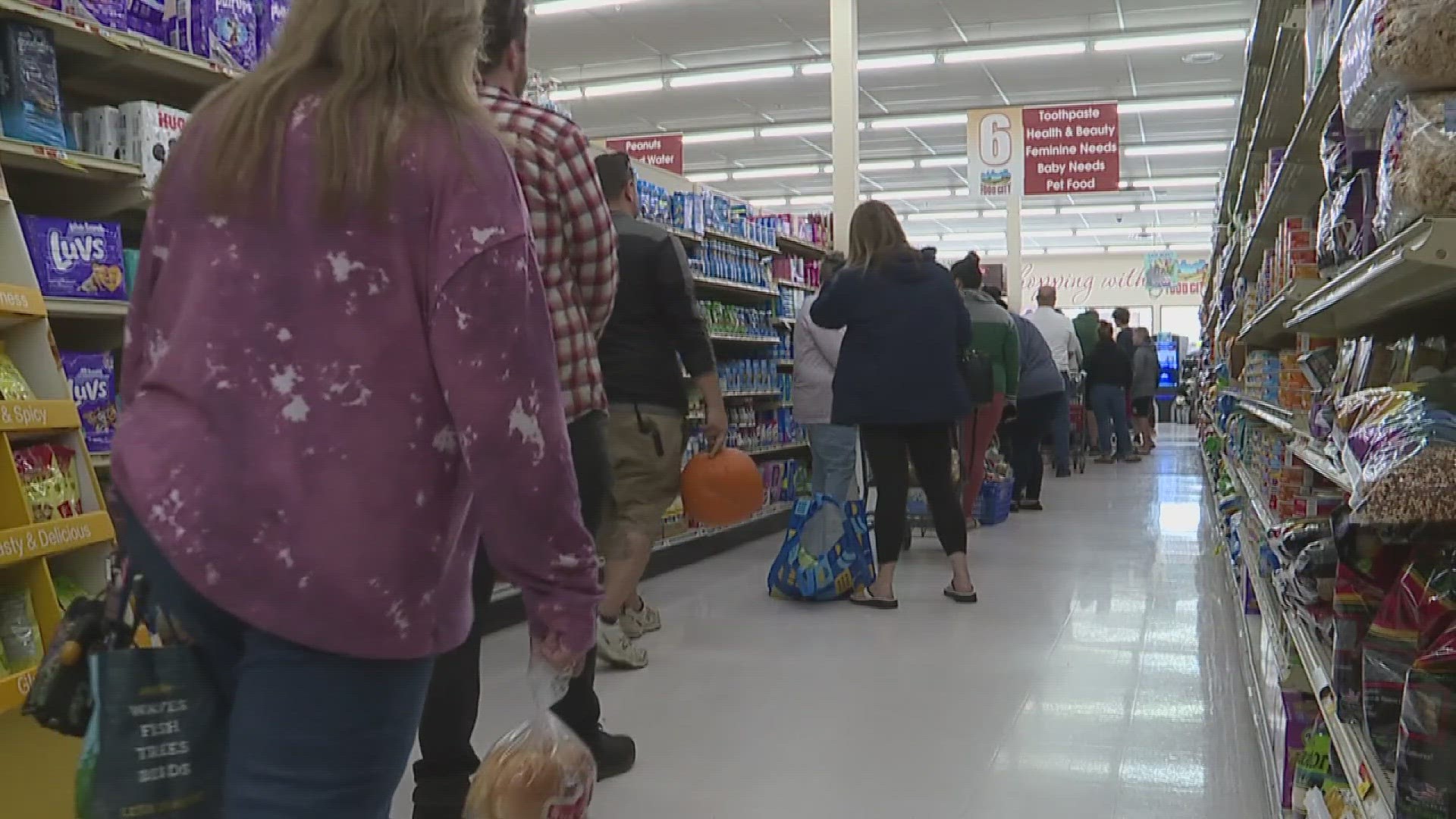 People flock to reopened grocery stores Lisbon | Maine Mass Shooting ...