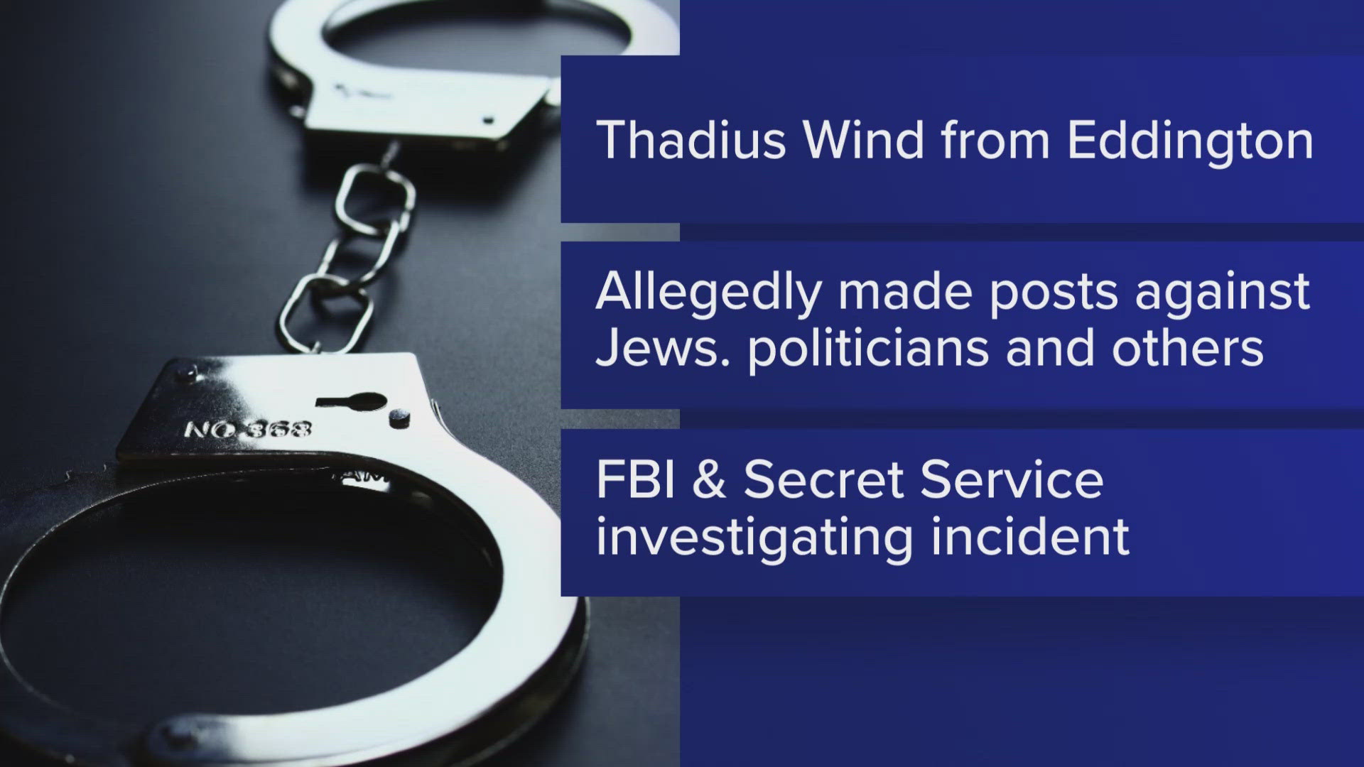 The FBI, Secret Service, and Penobscot County Sheriff's Office are investigating the case. 