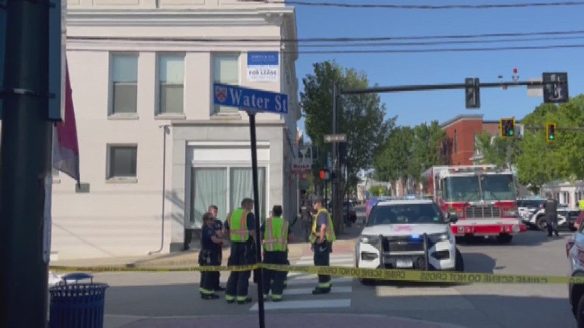 Pedestrian fatally struck by dump truck in Saco prompts road closures ...