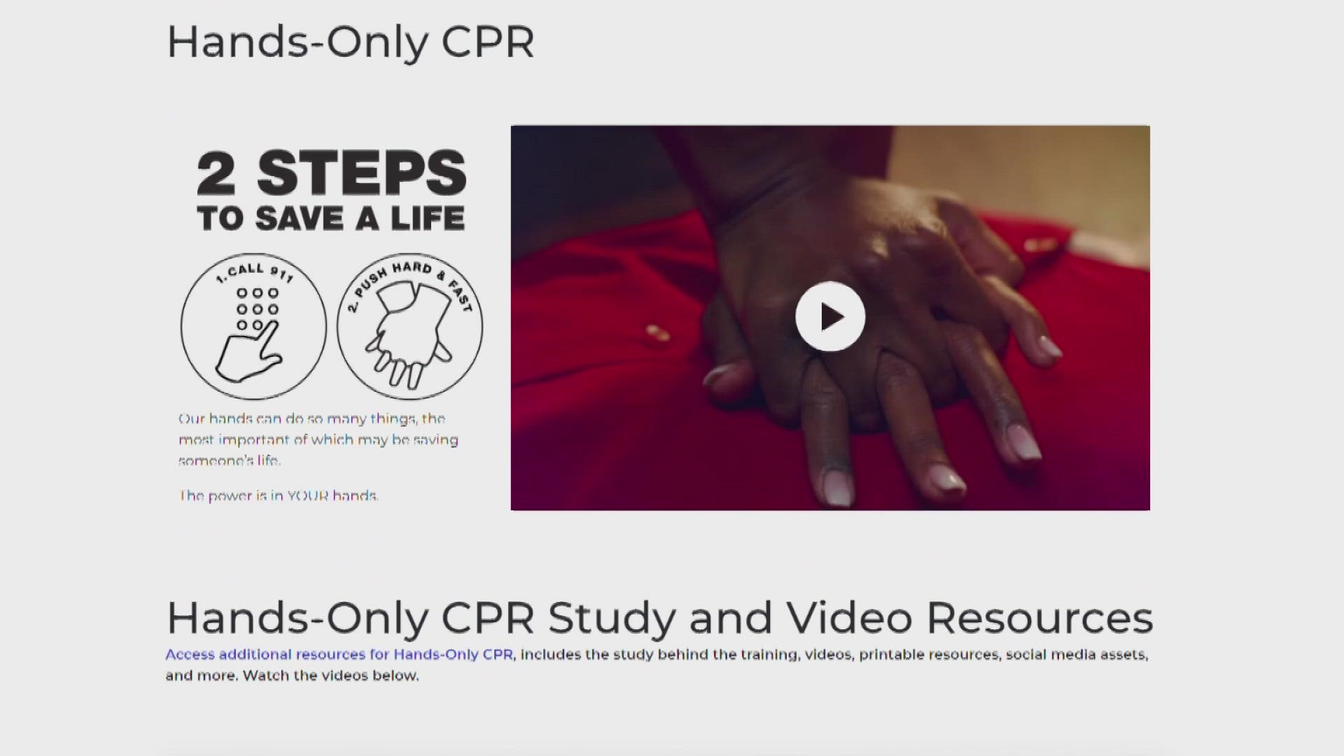 Maureen Rockwell wants more Mainers to learn hands-only CPR, which can be learned without certification.