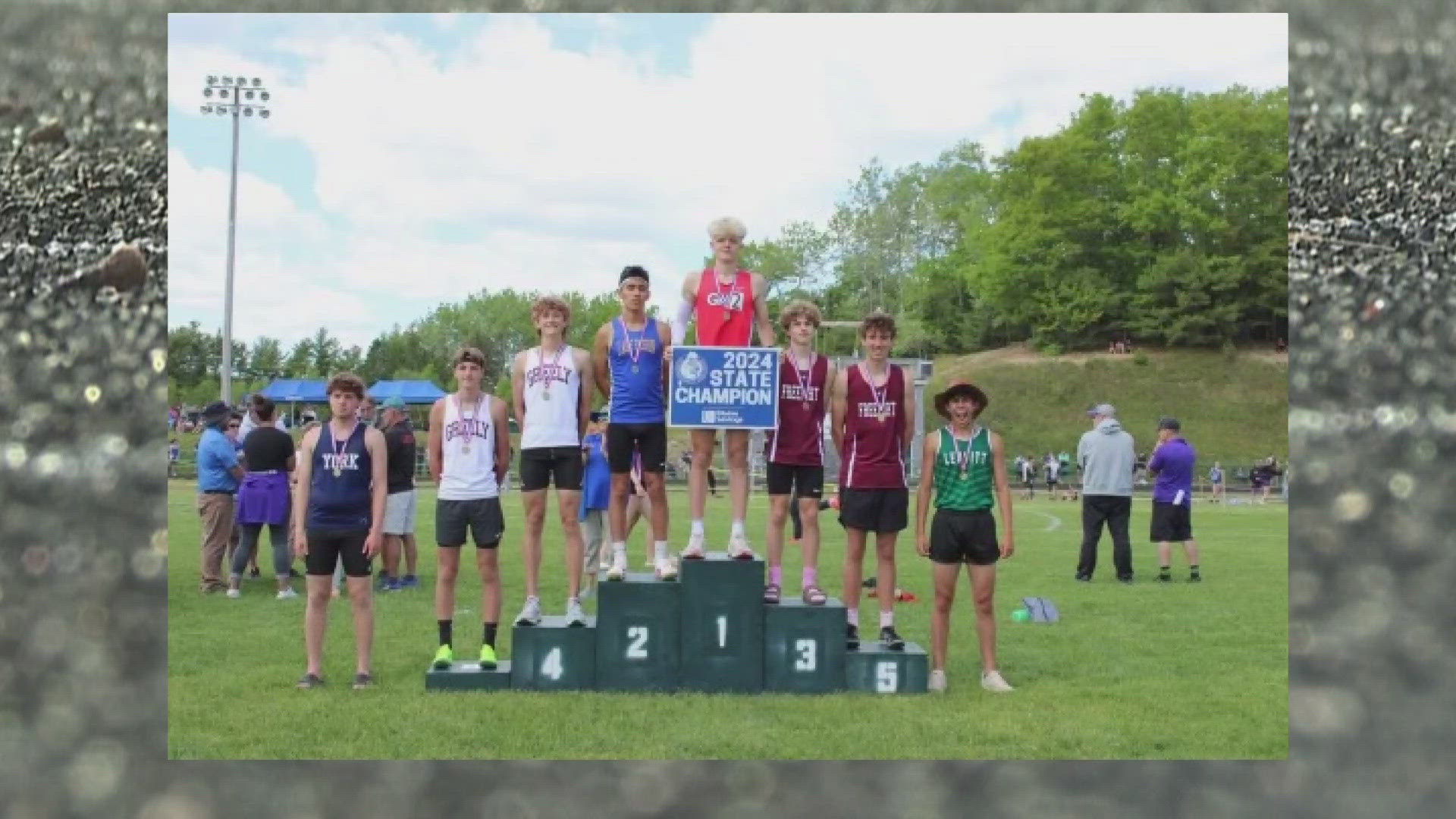 The 2024 Gray-New Gloucester High School grad was one of Maine's top runners and won a state championship in basketball, while working to become an Eagle Scout.