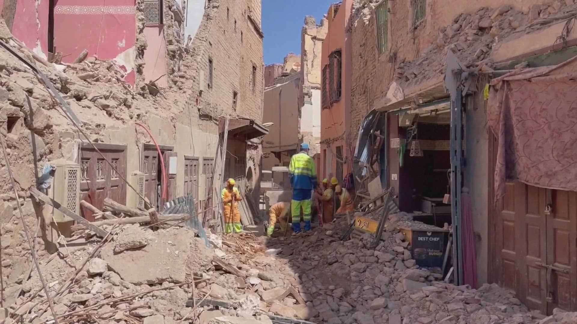 Many survivors of Morocco's most powerful earthquake in over a century were struggling in makeshift shelters today after a fourth night outside.