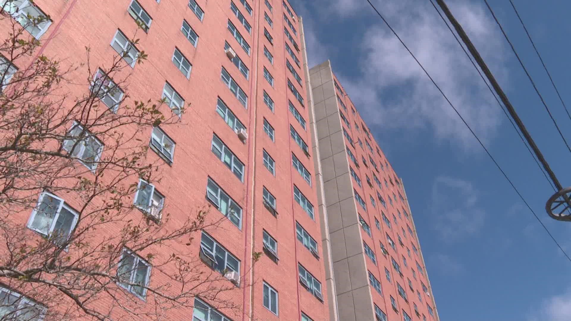 Residents on floors 7-16 had only been receiving low-load power to their apartments for roughly three weeks after it's believed the building was struck by lightning.