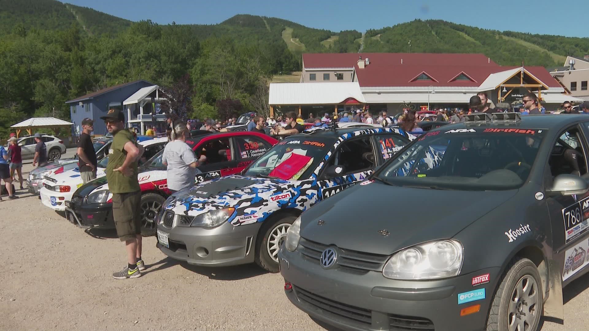 60+ teams compete in the two-day race through western Maine and New Hampshire.