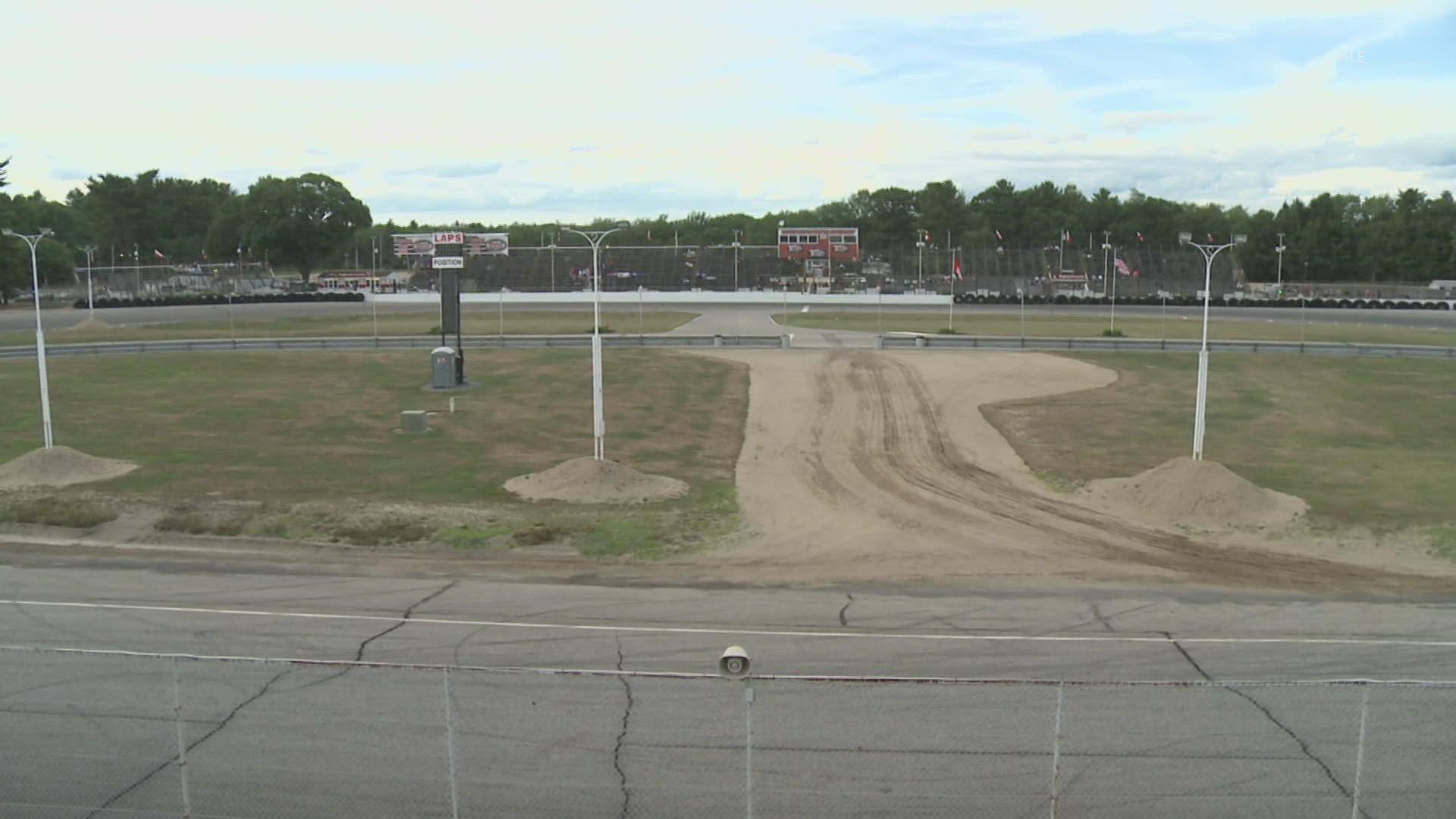 Track owner Andy Cusack announced the speedway was under contract with real estate developers