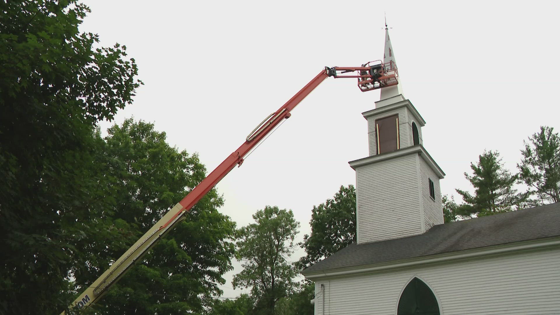 “I think it's such an iconic part of our view scape in Alna,” Mary Bowers, head of the maintenance committee for the church, said.