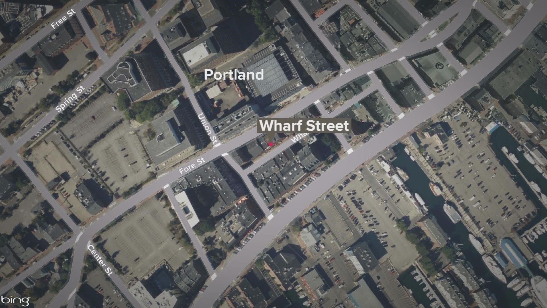 Two people were shot multiple times in the area of Wharf Street early Monday morning. Both were taken to Maine Medical Center with serious injuries.