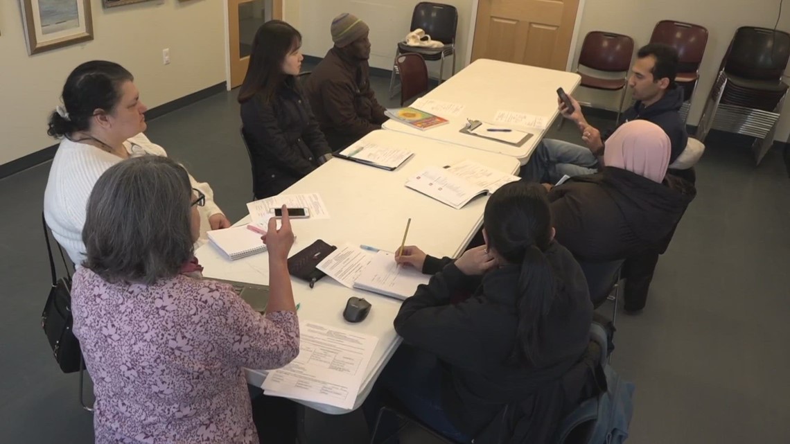 Orono, UMaine pilot community class for English language learners