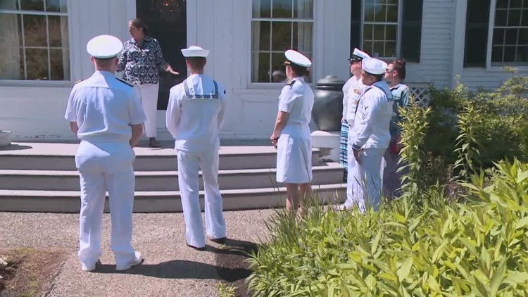 USS Maine comes to Maine: Sub sailors connect to their namesake state