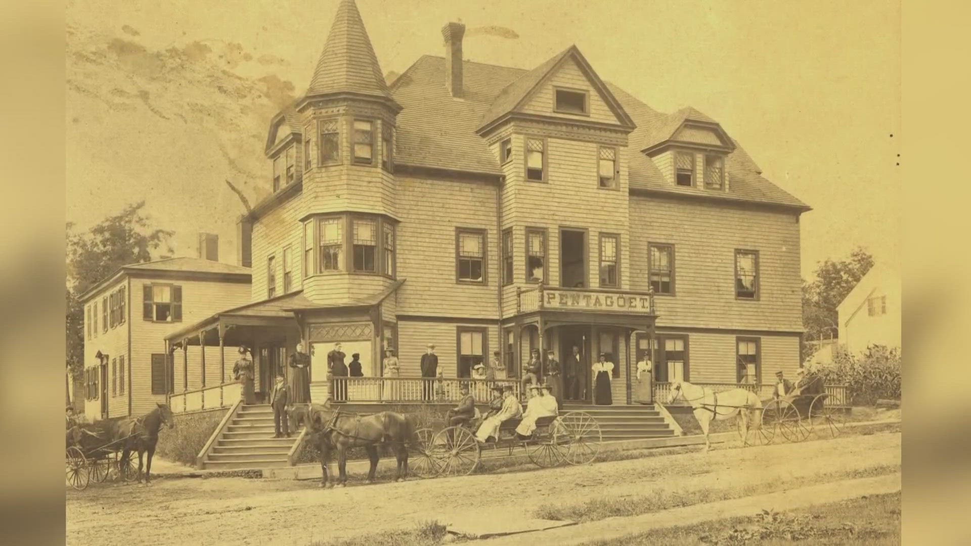 The Pentagoet Inn & Pub is restoring some of its Victorian charm after receiving a national preservation grant.