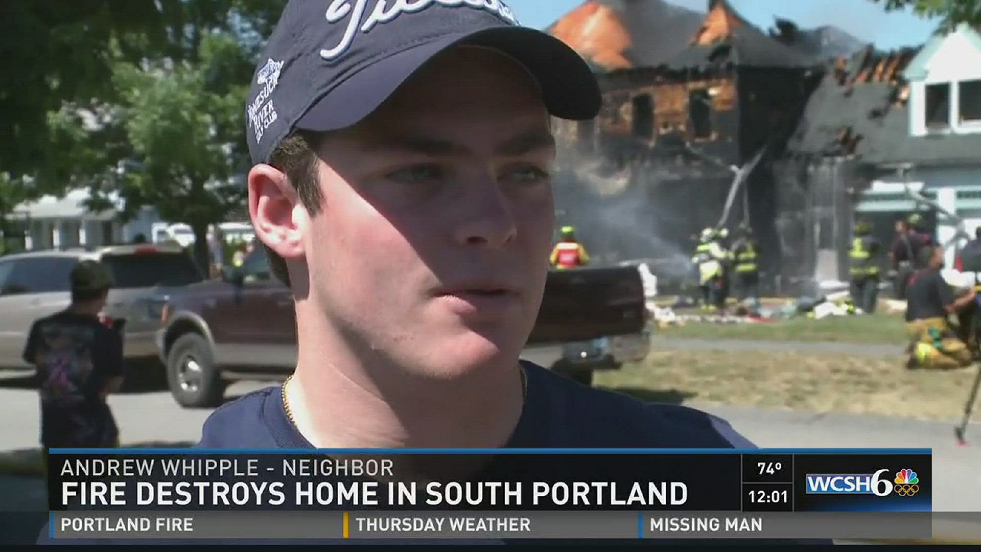 South Portland fire destroys family's home and business ...
