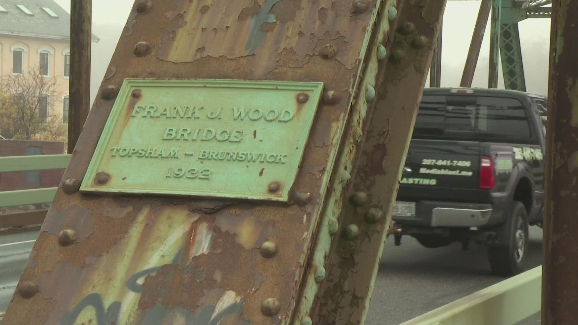 The MaineDOT made the announcement regarding the Frank J. Wood bridge this week.