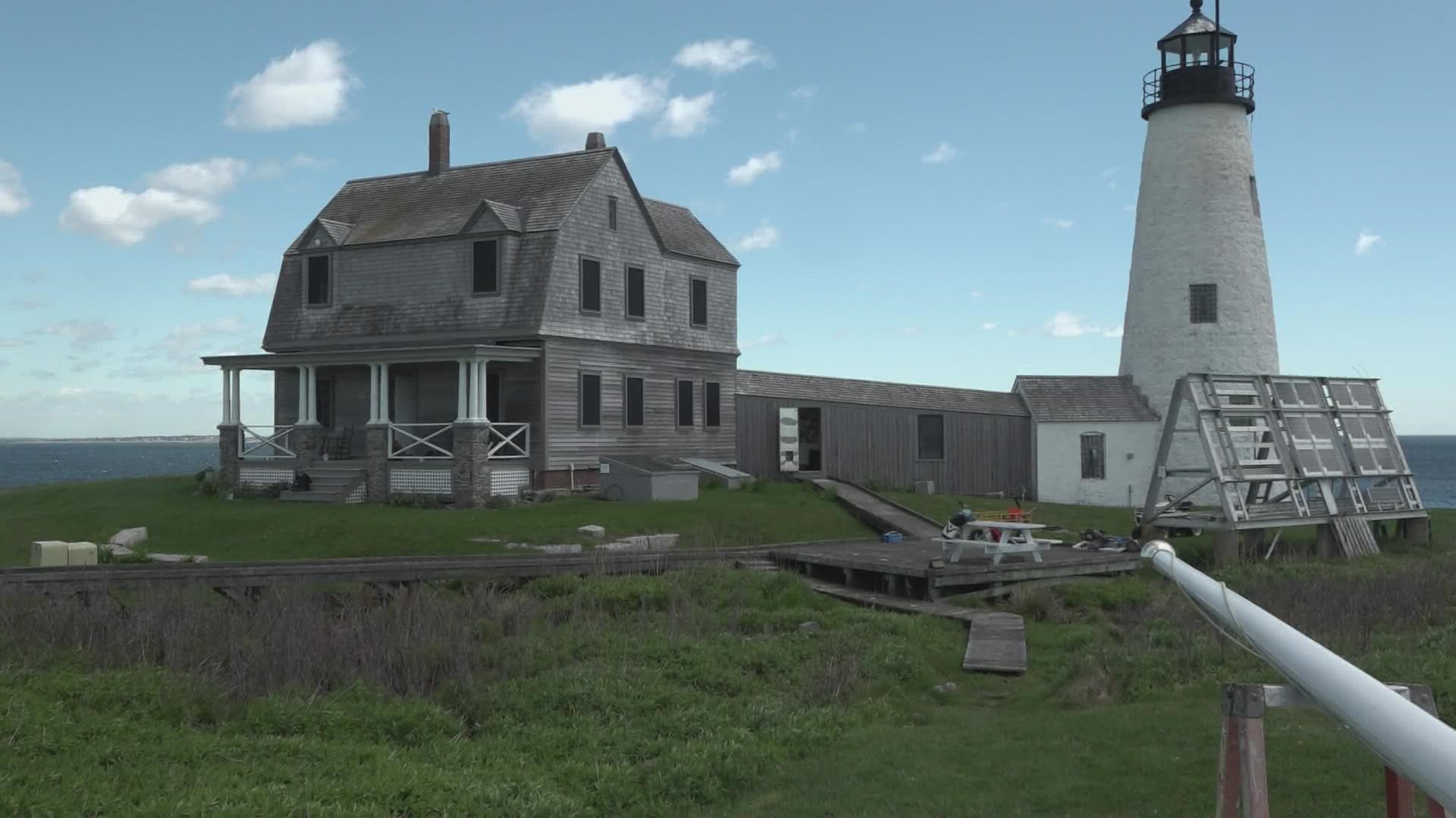 The friends of Wood Island Lighthouse have been working since 2003 to restore the lighthouse and preserve its history.