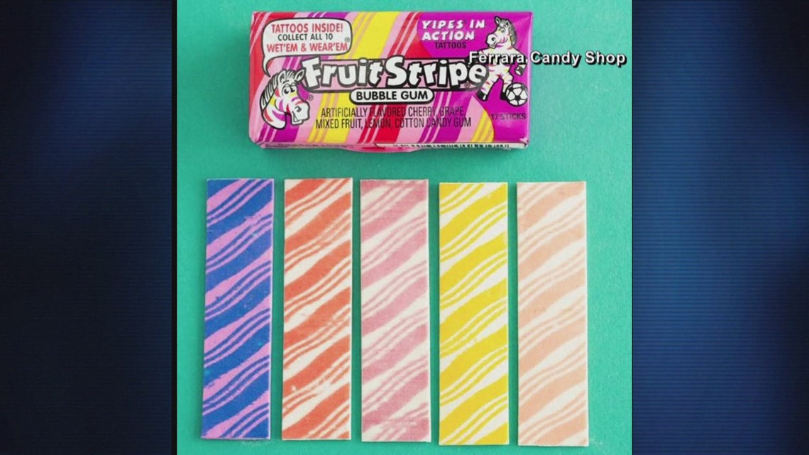 Fruit Stripe Gum has been discontinued