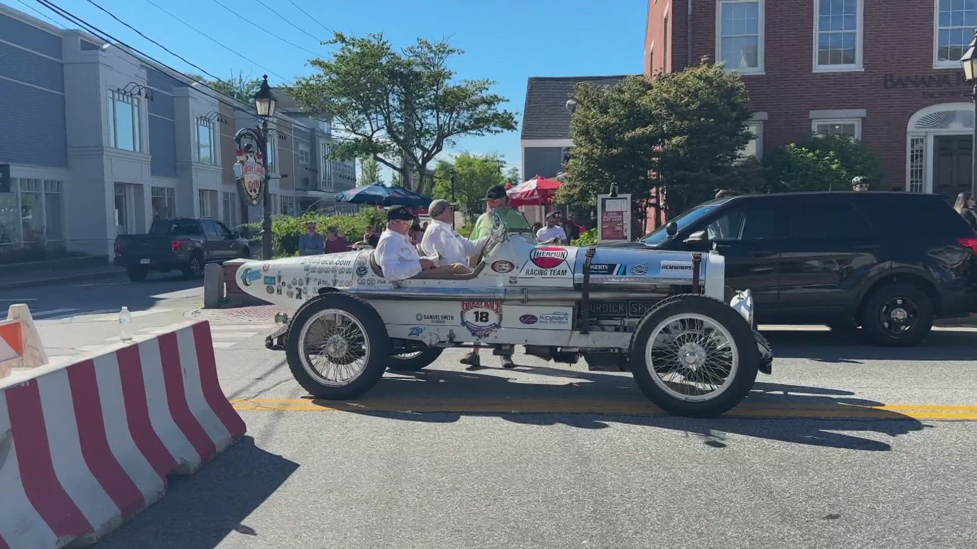 The nine-day race started in Kentucky and made three stops in Maine, finishing in Gardiner.