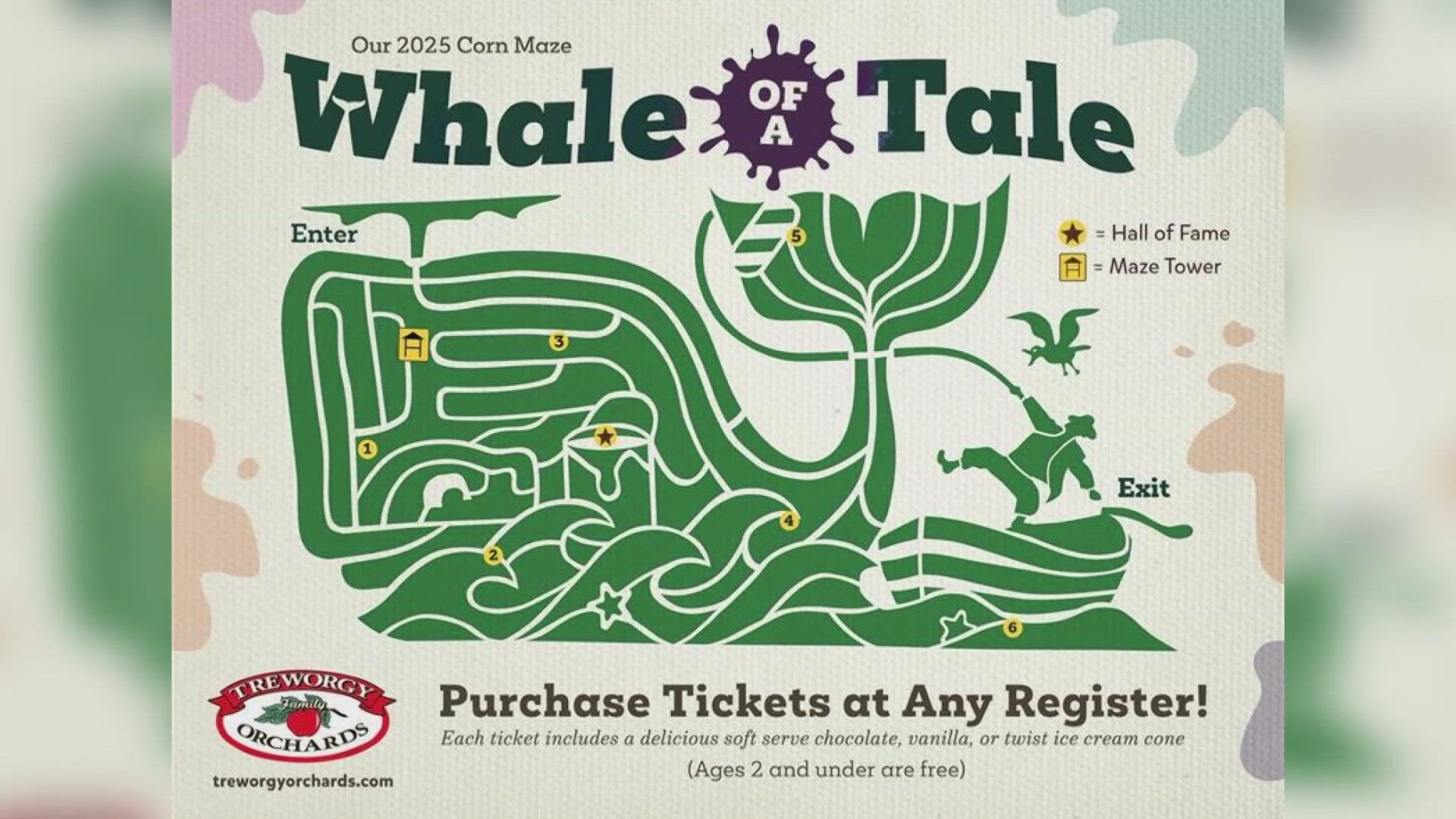 This year's design of a whale is based on the book "Burt Dow, Deep-Water Man," which is set off the coast of Maine.