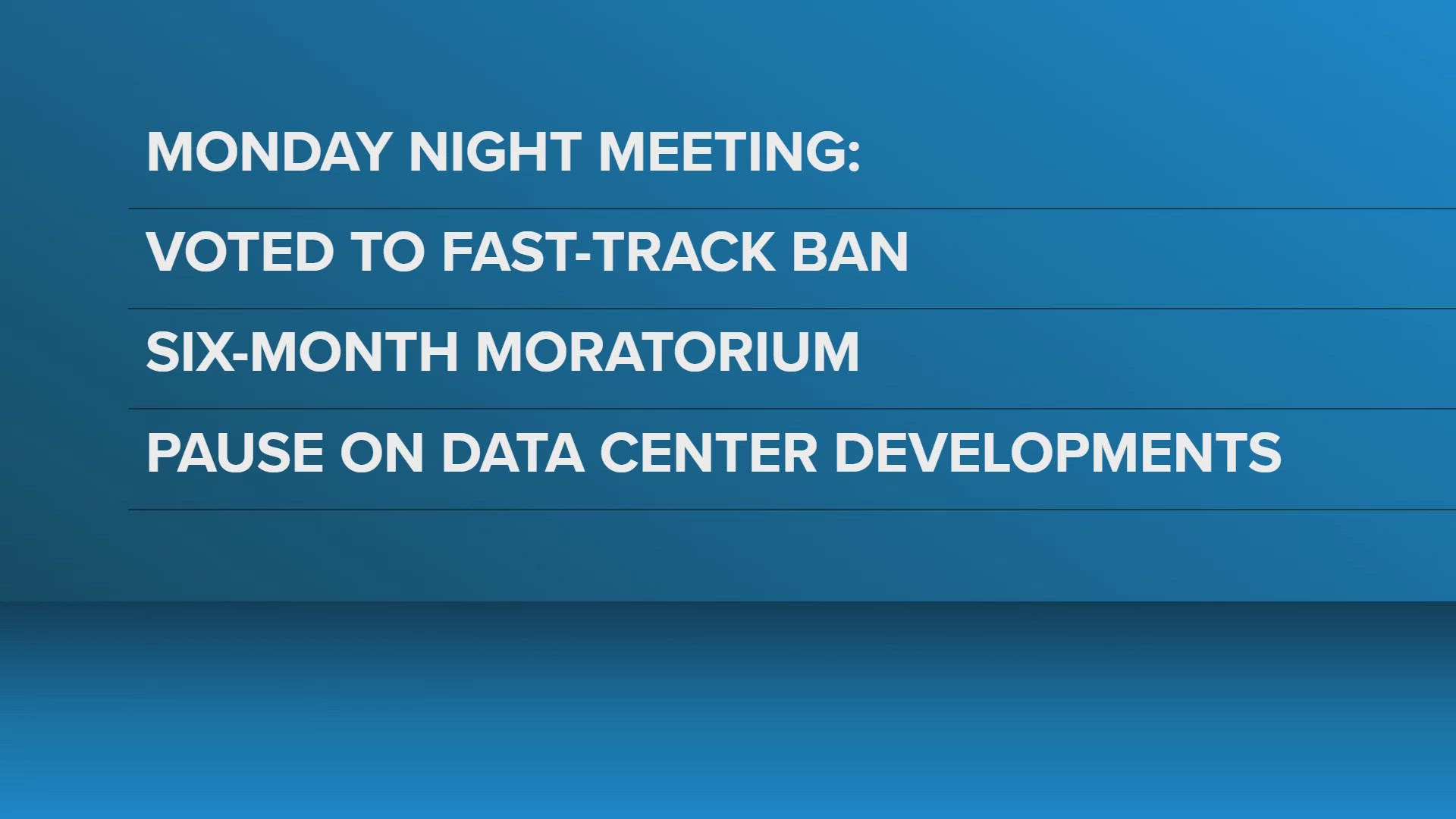 Bangor City Council approves data center moratorium | newscentermaine.com