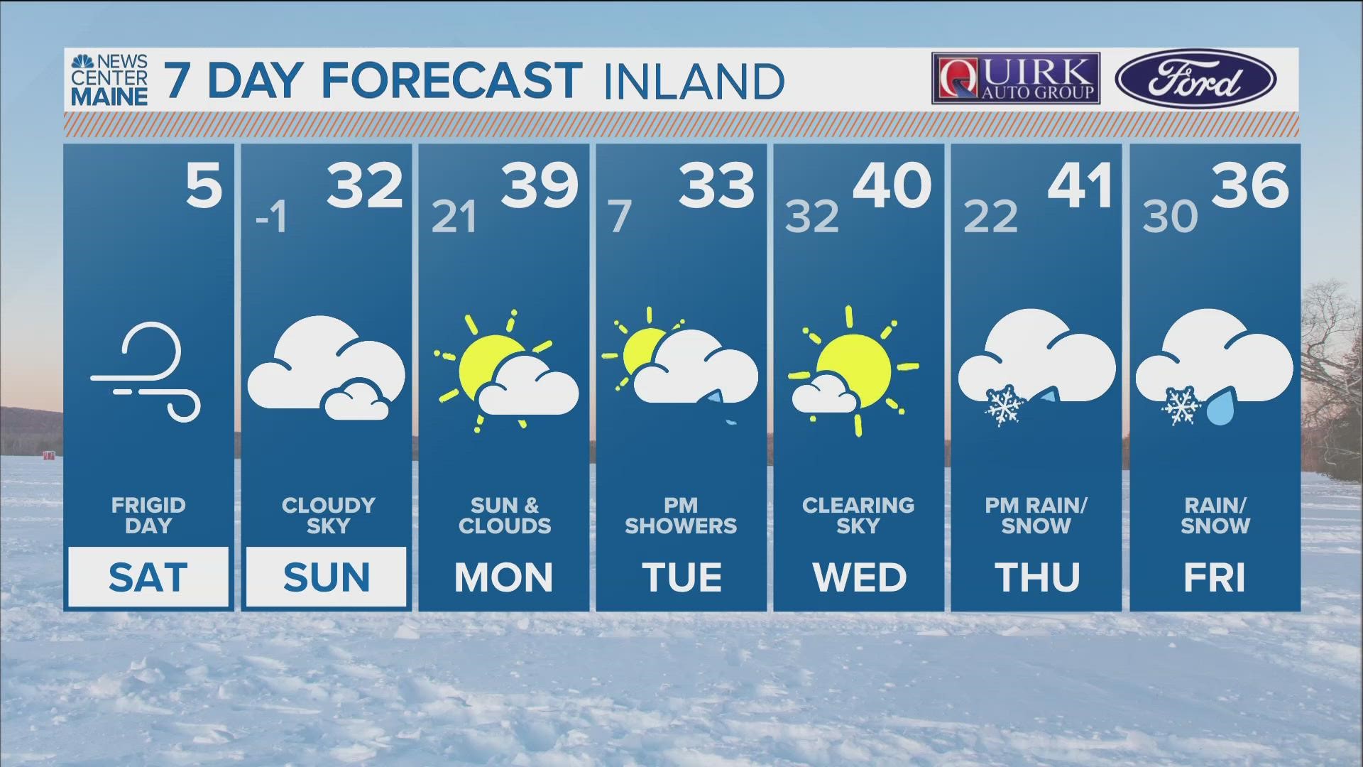 NEWS CENTER Maine Weather Video Forecast. Updated Saturday February 4, 2023 at 6AM.
