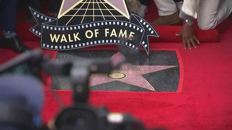 Rapper Tupac Shakur posthumously given star on Hollywood Walk of Fame