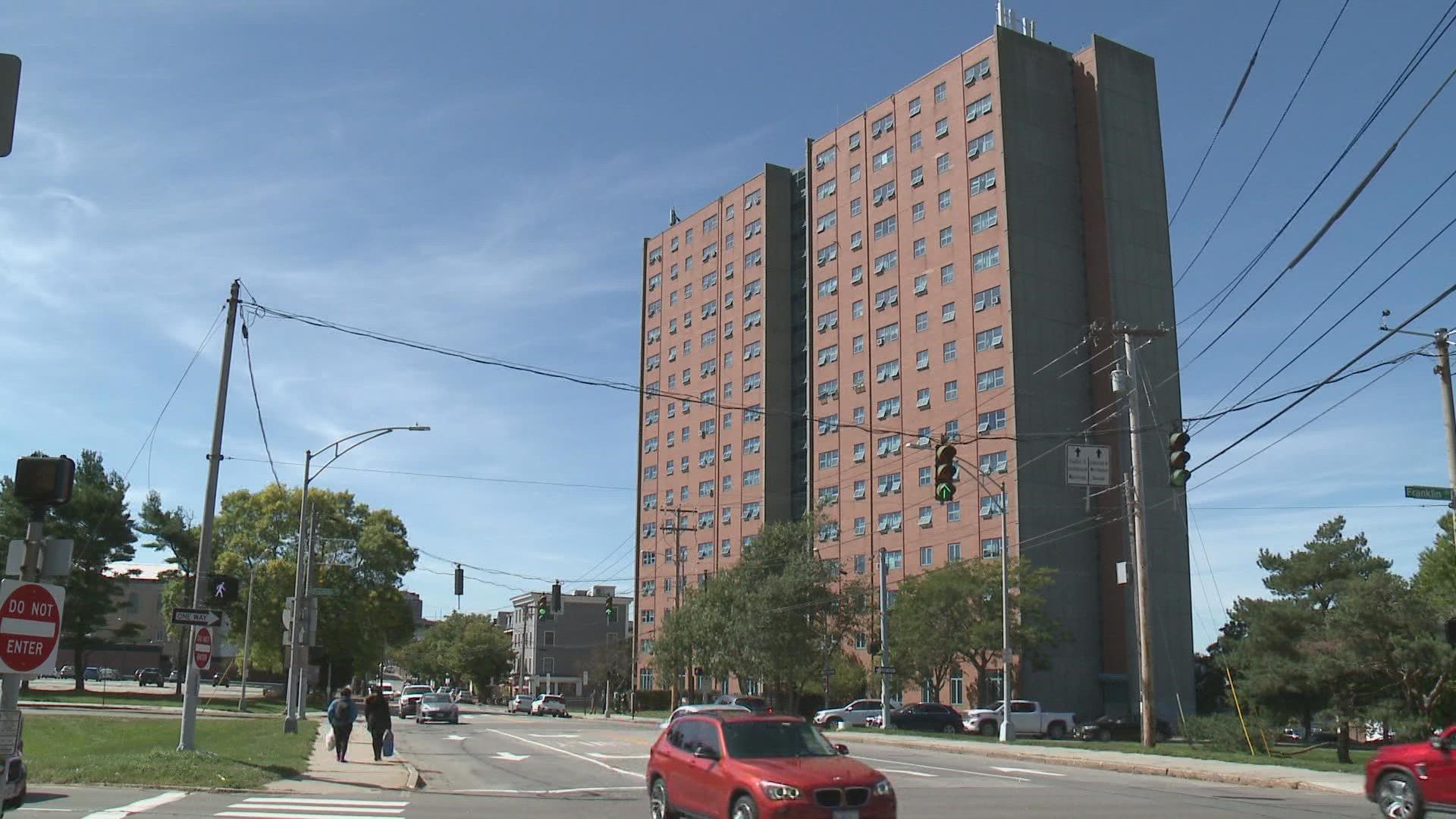 Floors 7 to 16 of the building have been without full power for three weeks after Portland Housing Authority officials said the apartment was struck by lightning.