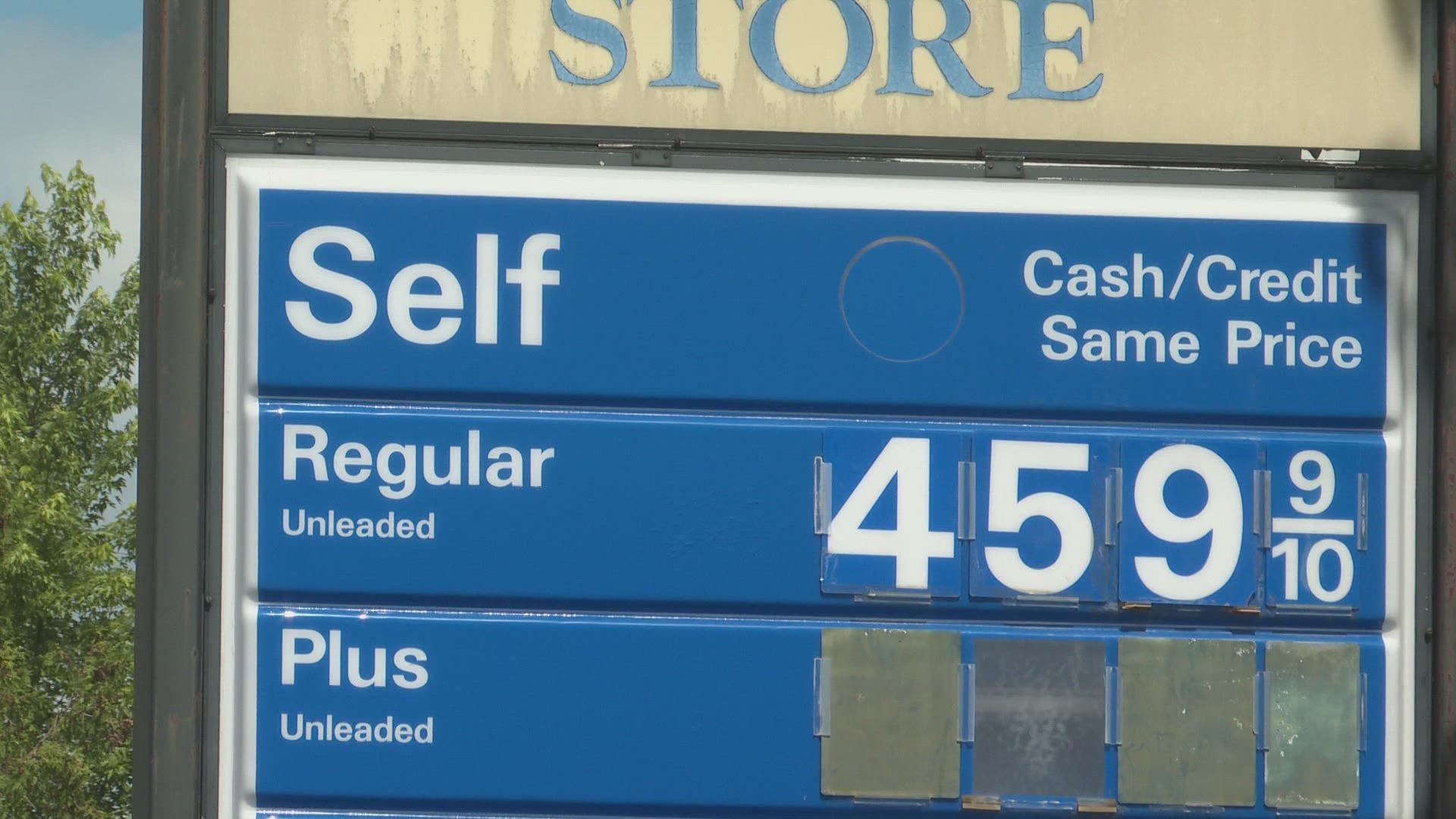 One gas station in Hudson, Maine claims to have the lowest regular gas prices in Penobscot County.