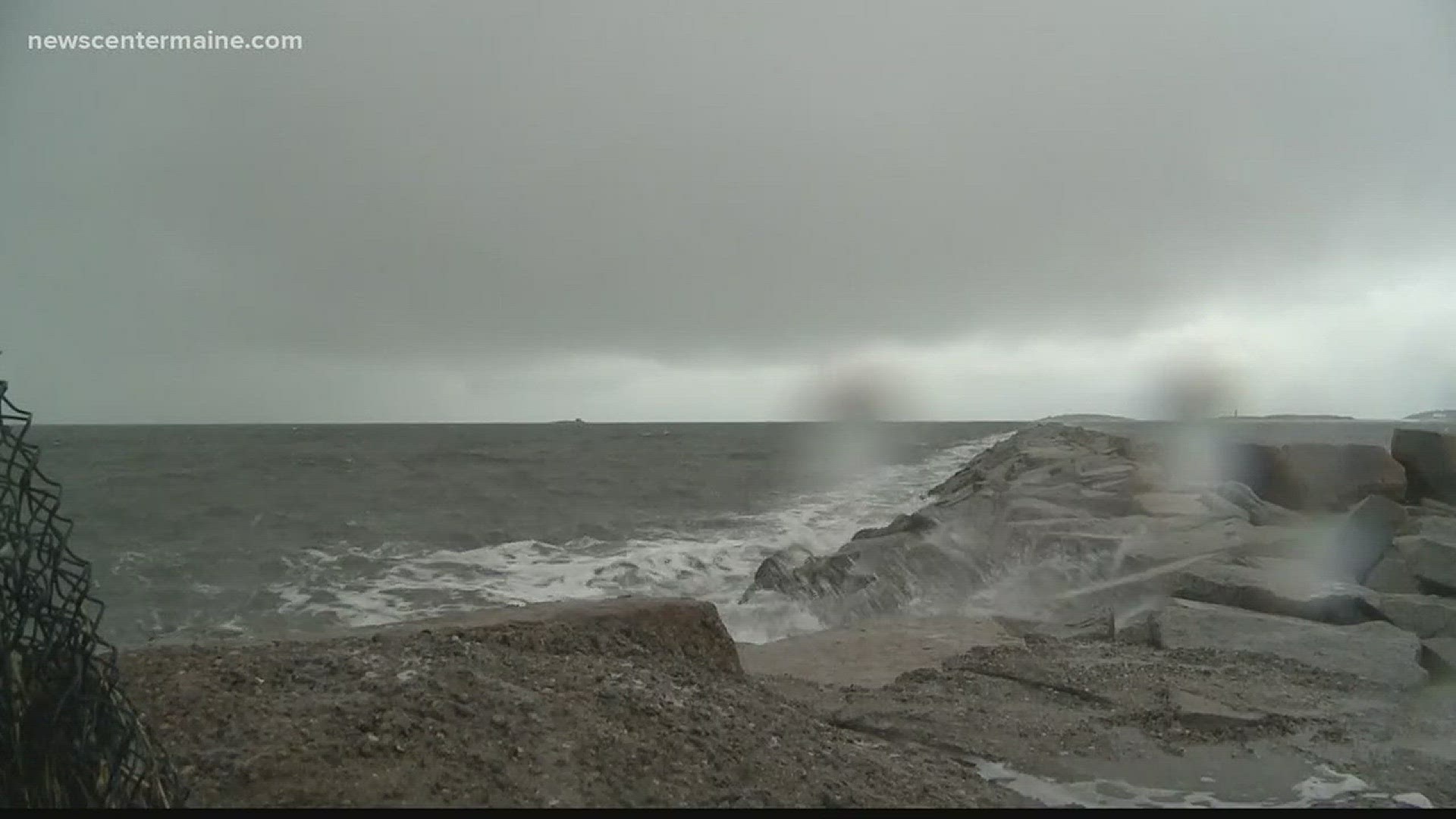 Storm Continues To Bash Camp Ellis Newscentermaine Com