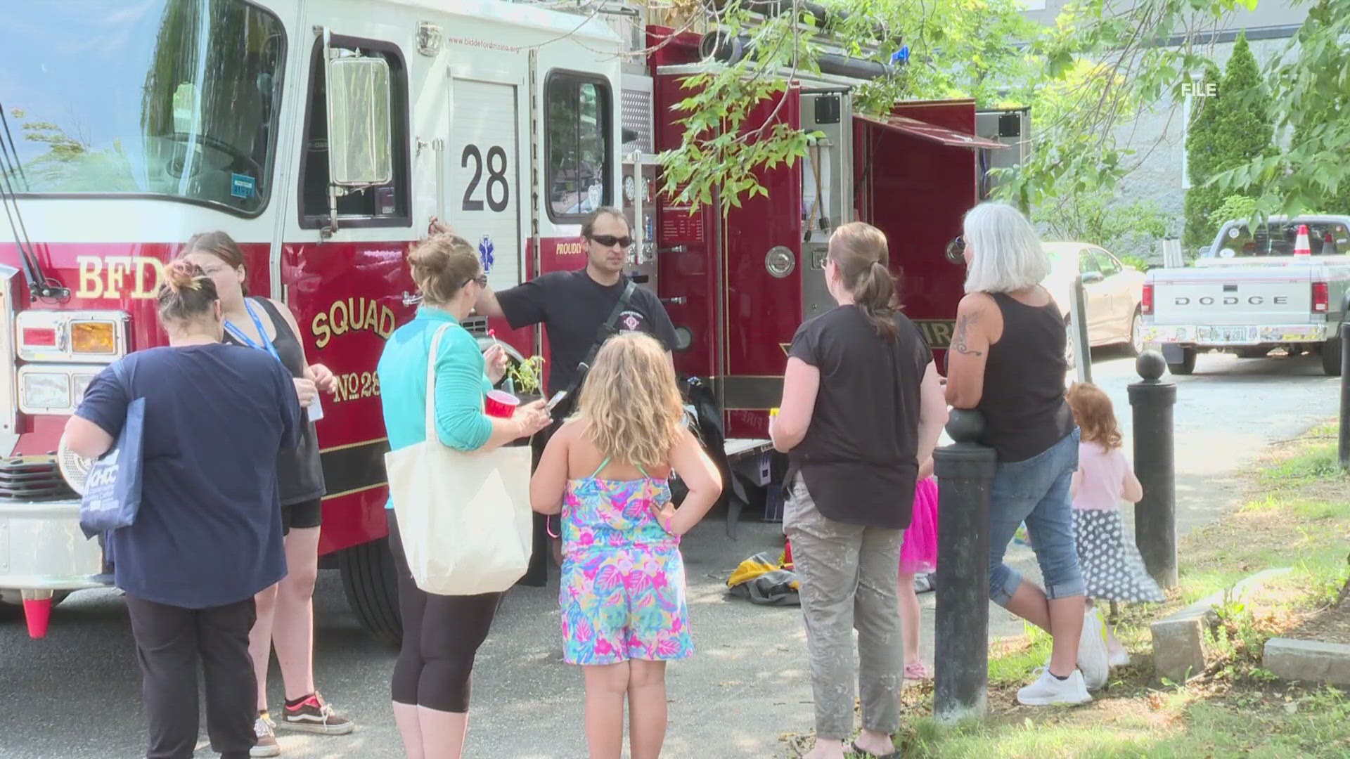 The nationwide event encourages people to connect with local police officers and town officials while enjoying food and other fun activities on Tuesday.