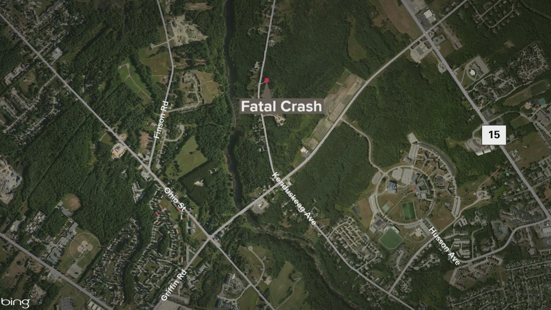 The drivers of two vehicles that crashed early Saturday morning died at the scene, police said.