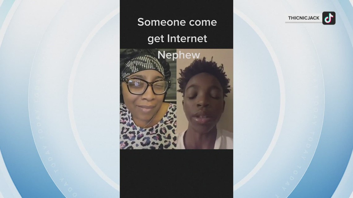 Mom and son share viral TikToks over backtoschool