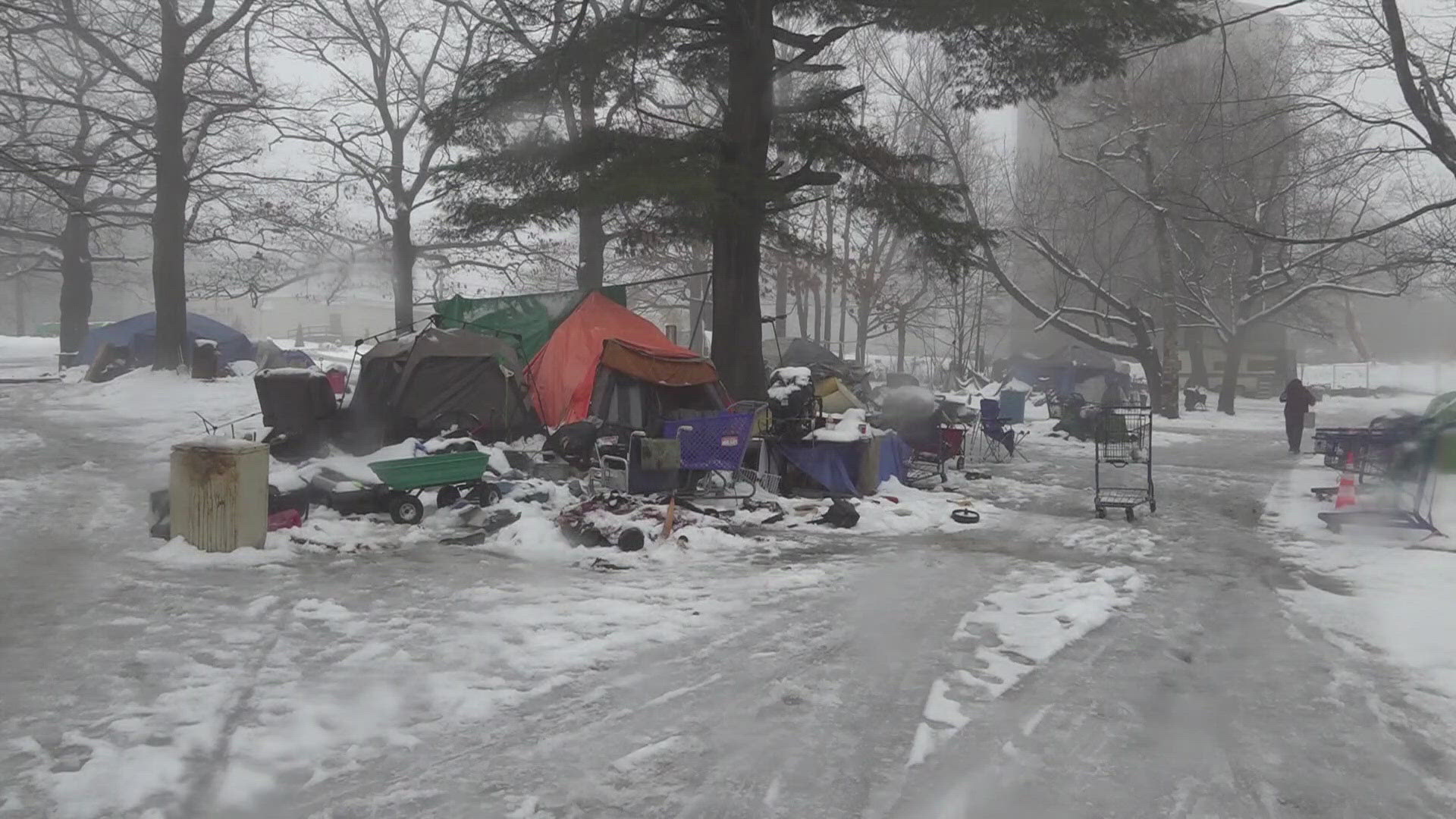 City officials said in October they would be closing the largest encampment in the community, often referred to as Camp Hope, by the end of the year.