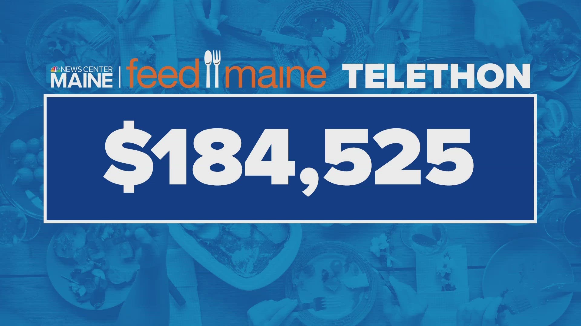 All donations go to the Good Shepherd Food Bank to help feed Mainers in need.