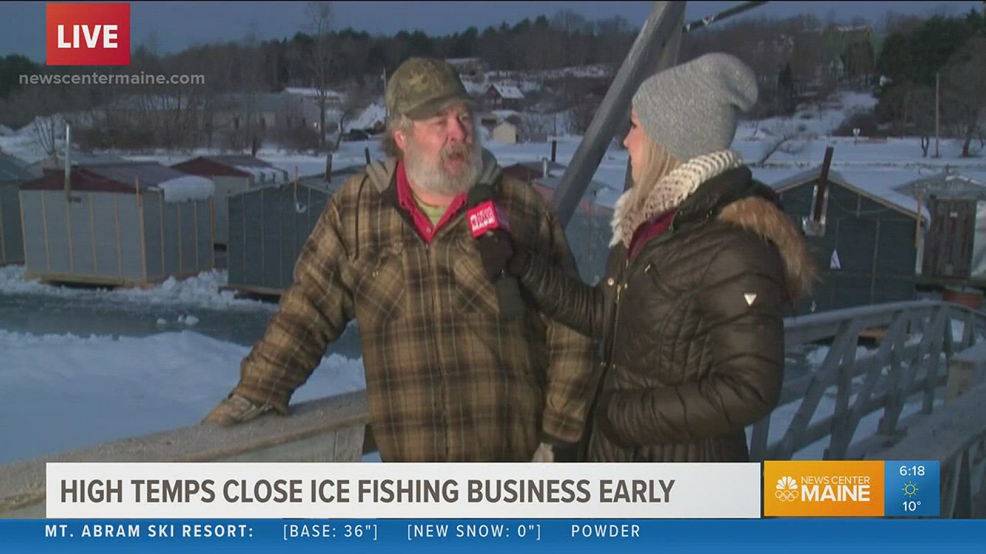 Warm temps coming expected to make ice fishing business unsafe