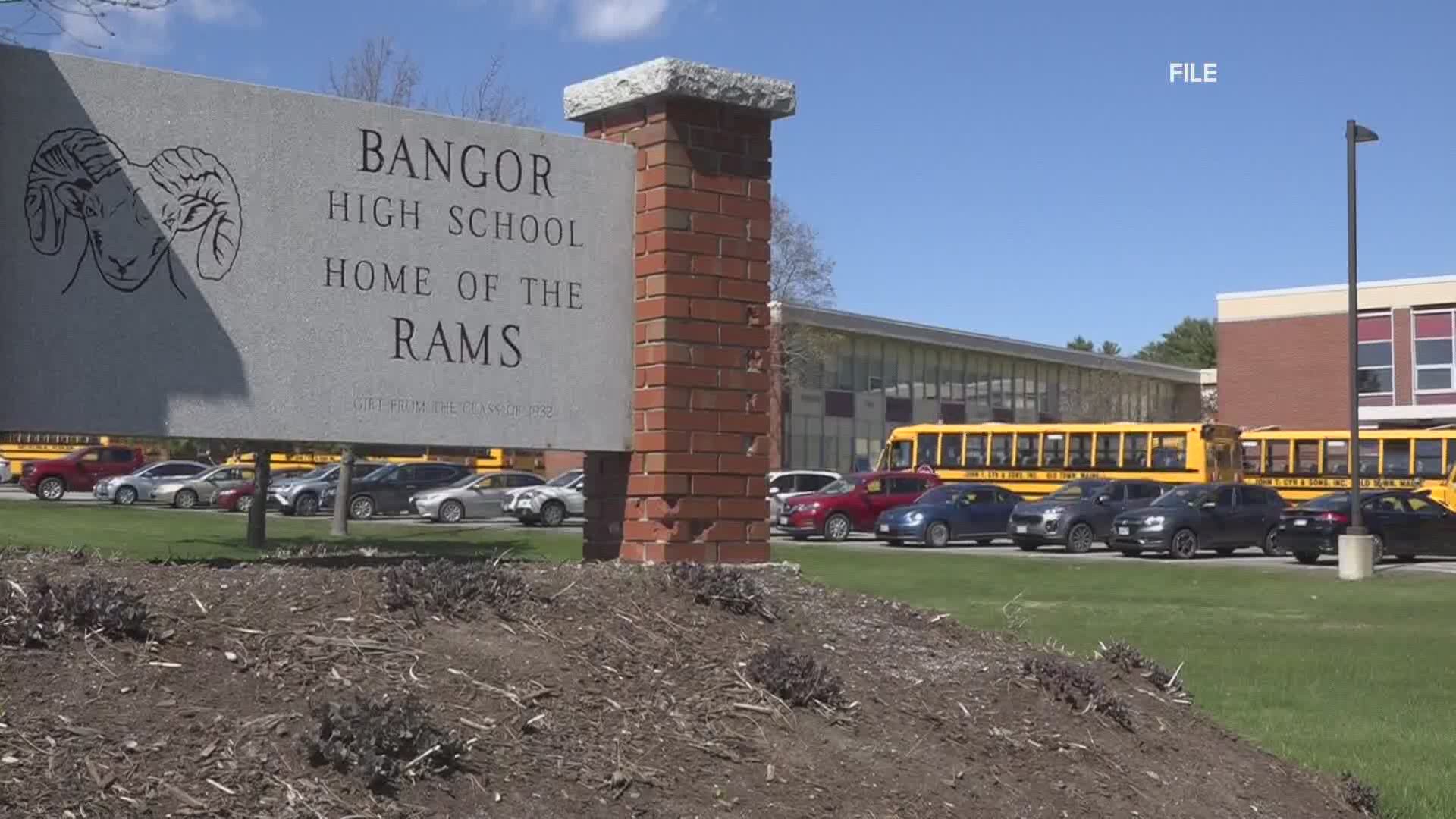 The Bangor Police Department said there was "no actual danger towards any student or faculty member," and the student in question is being cooperative.