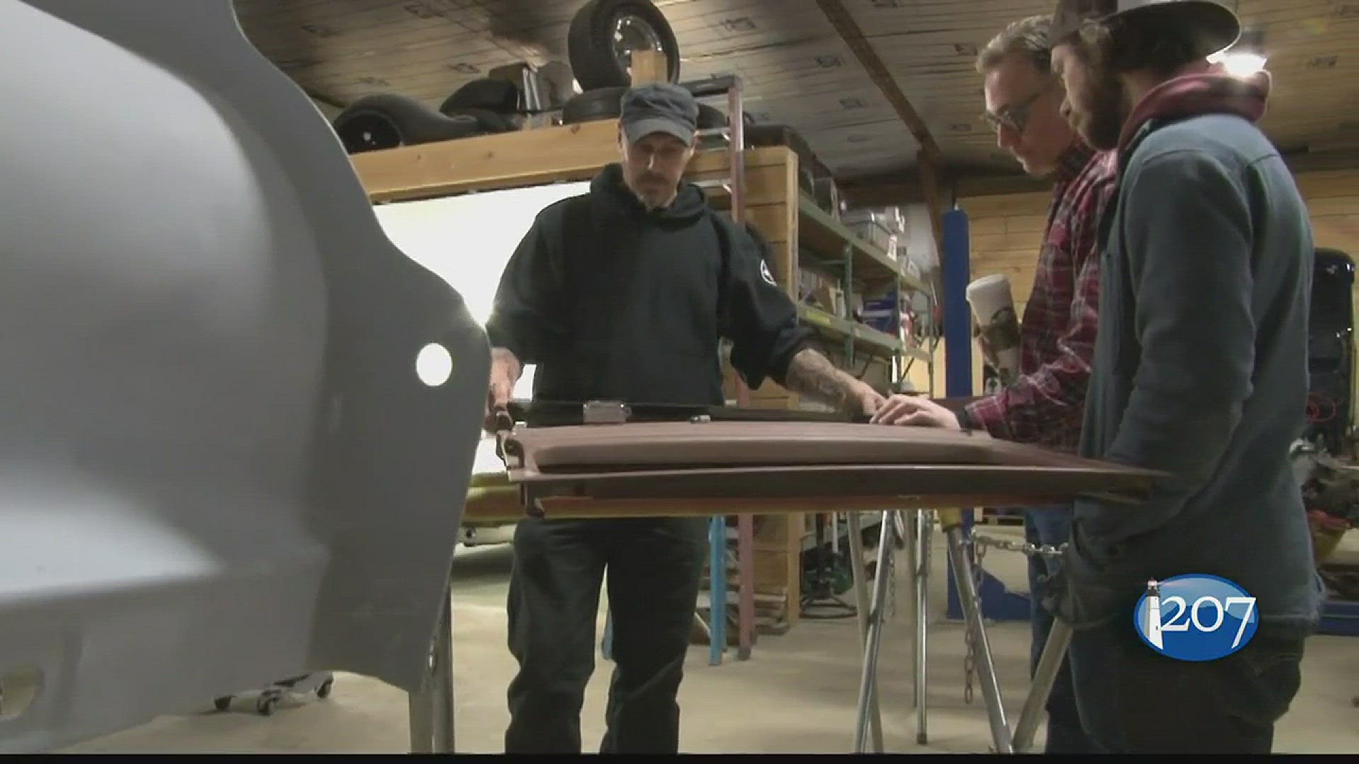 Scott Pitcock and Fred Steeves specialize in hot rods from the 1950's at Double S Speed Shop in Portland. Work that was passed down by one of the best in the industry who happens to be family.