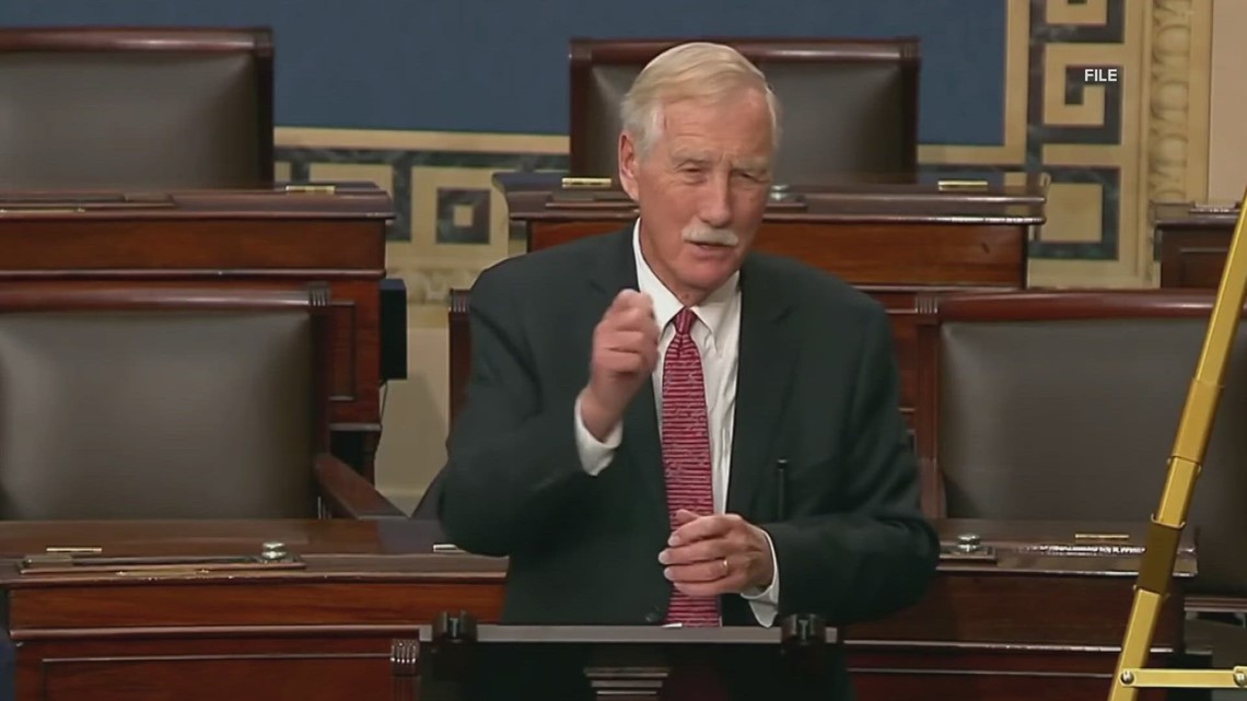 Sen. Angus King reacts to debt ceiling vote