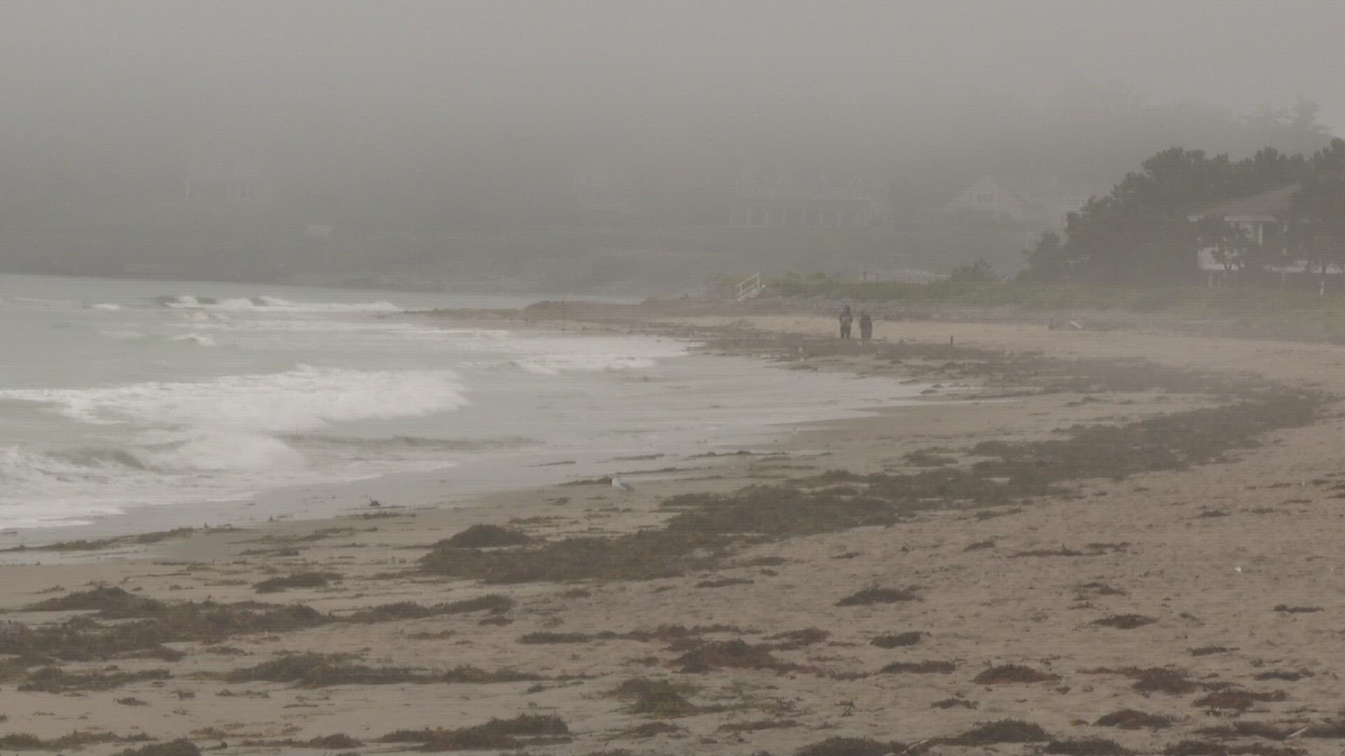 Coastal erosion from the storm is cause for concern for many Maine beaches. 