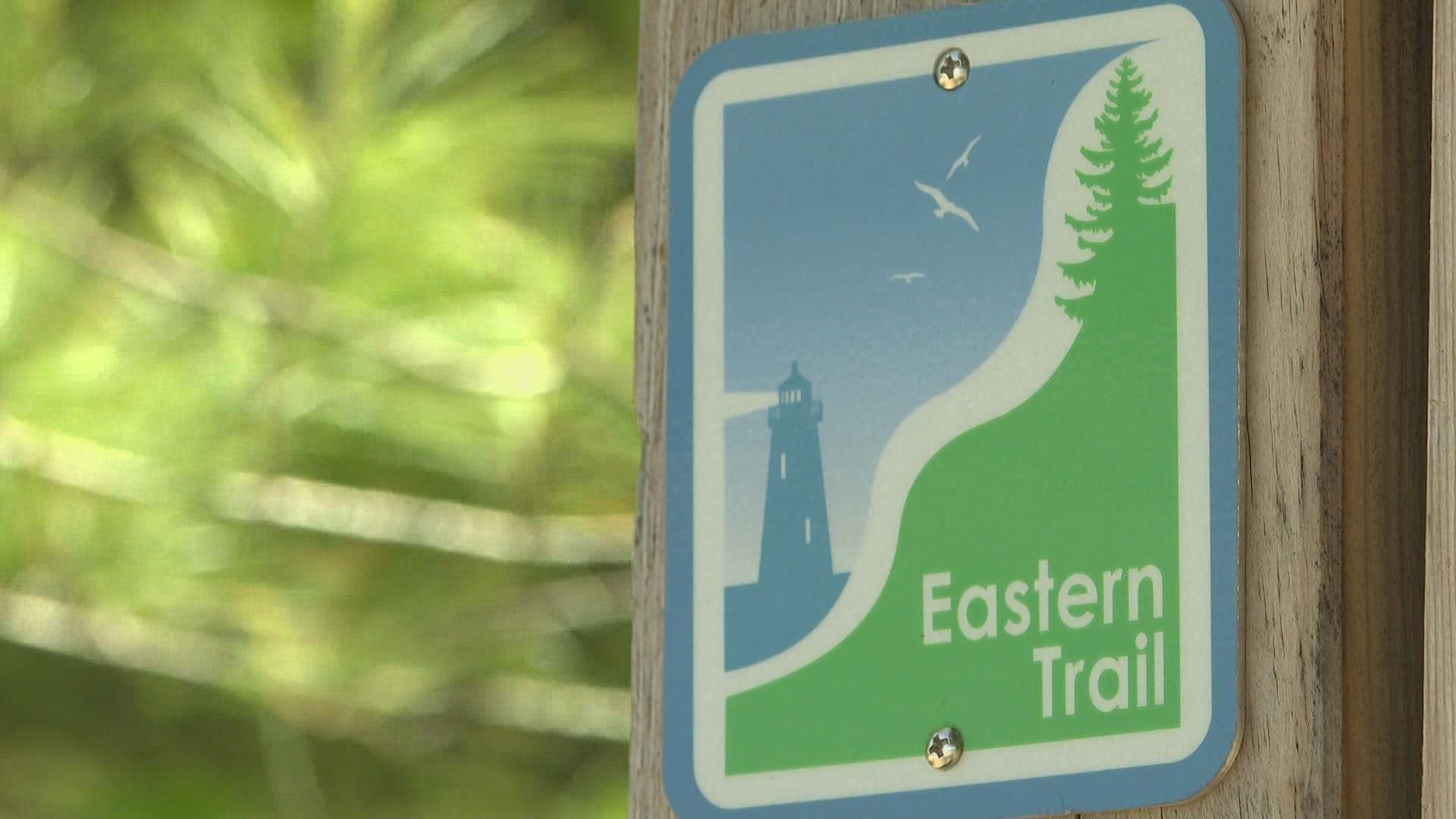 A $700,000 federal grant will help convert on-road trail portions of 55-mile network to off-road.