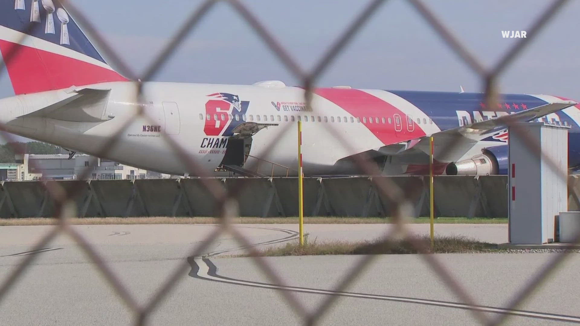 Flight records show that one of the Patriots' planes departed from Texas around 6 a.m. local time Monday and arrived at Guantanamo Bay a few hours later.