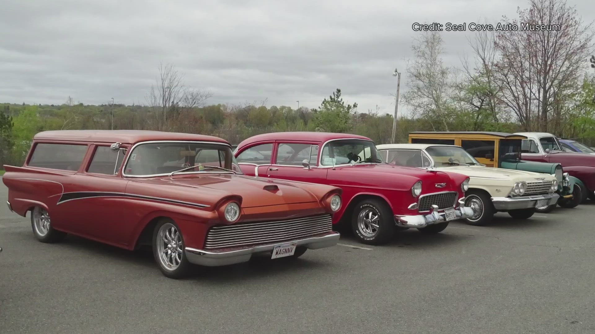 the show is part of the Central Maine Street Rods Club, and it also celebrates the 60th anniversary of the Seal Cove museum.