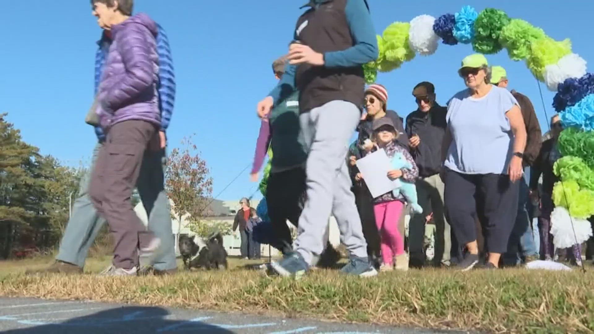 The fourth Hike for Hospice took place in Scarborough on Saturday to raise money for nonprofit Hospice of Southern Maine.