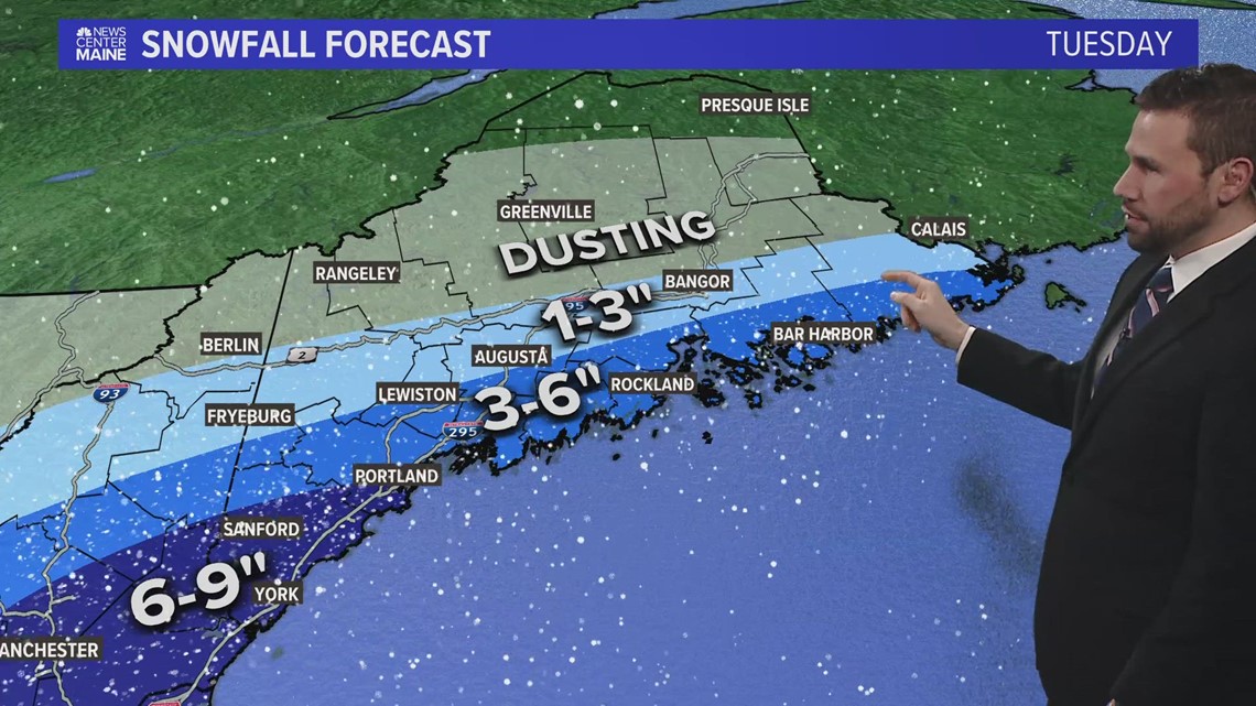 Snowfall Forecast | newscentermaine.com