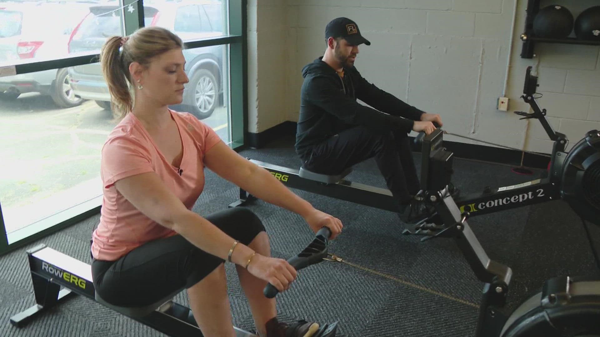 Andrew Blais from The Form Lab shows us how to row correctly.