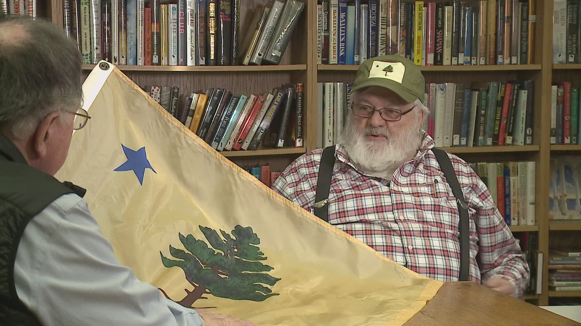 Maine voters could soon determine the future of the state flag, possibly trading in the state coat of arms for a pine tree and star.