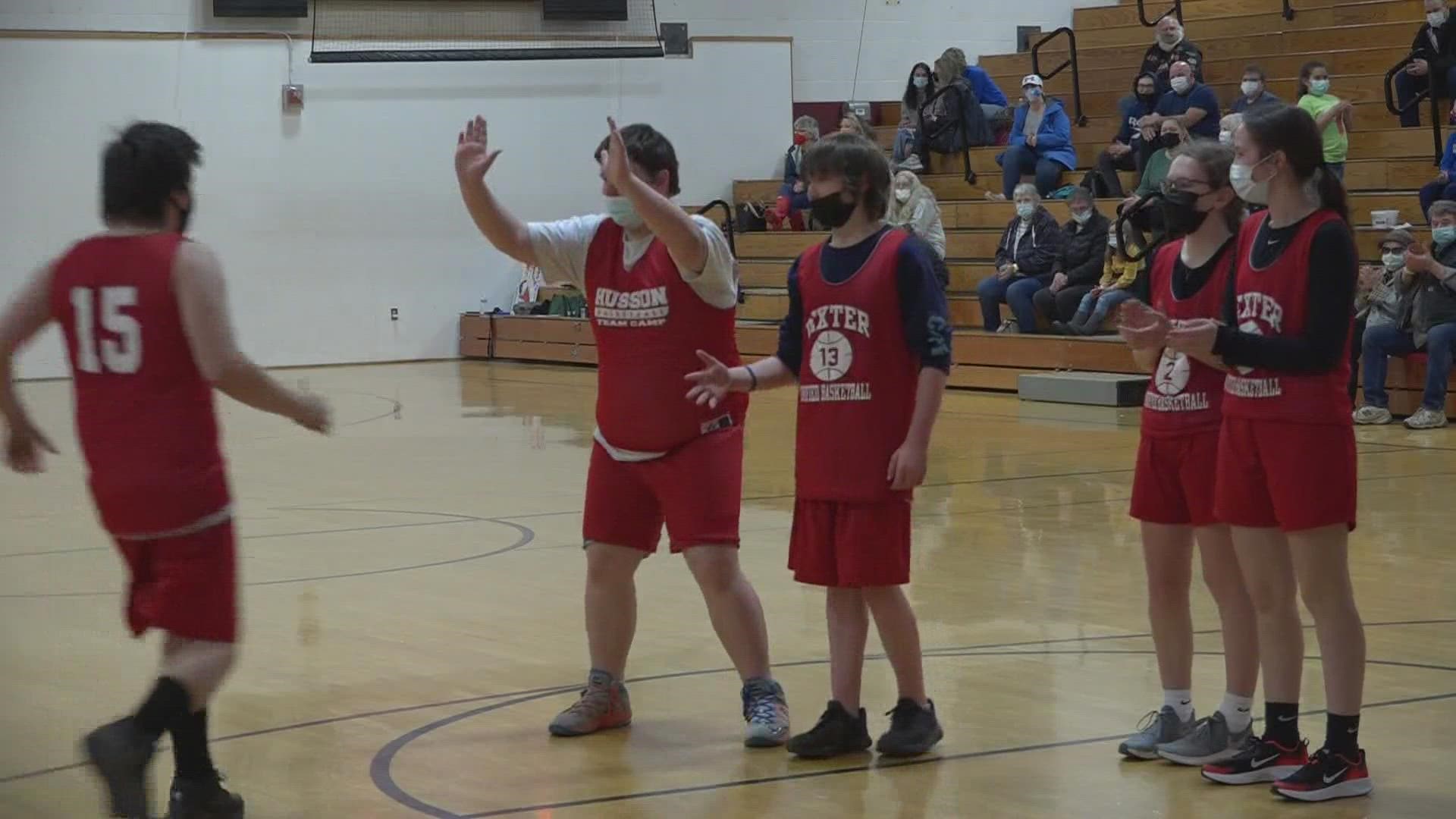 Several high school teams from the Greater Bangor area took part in the unified basketball event on Saturday, March 12 at Orono High School.
