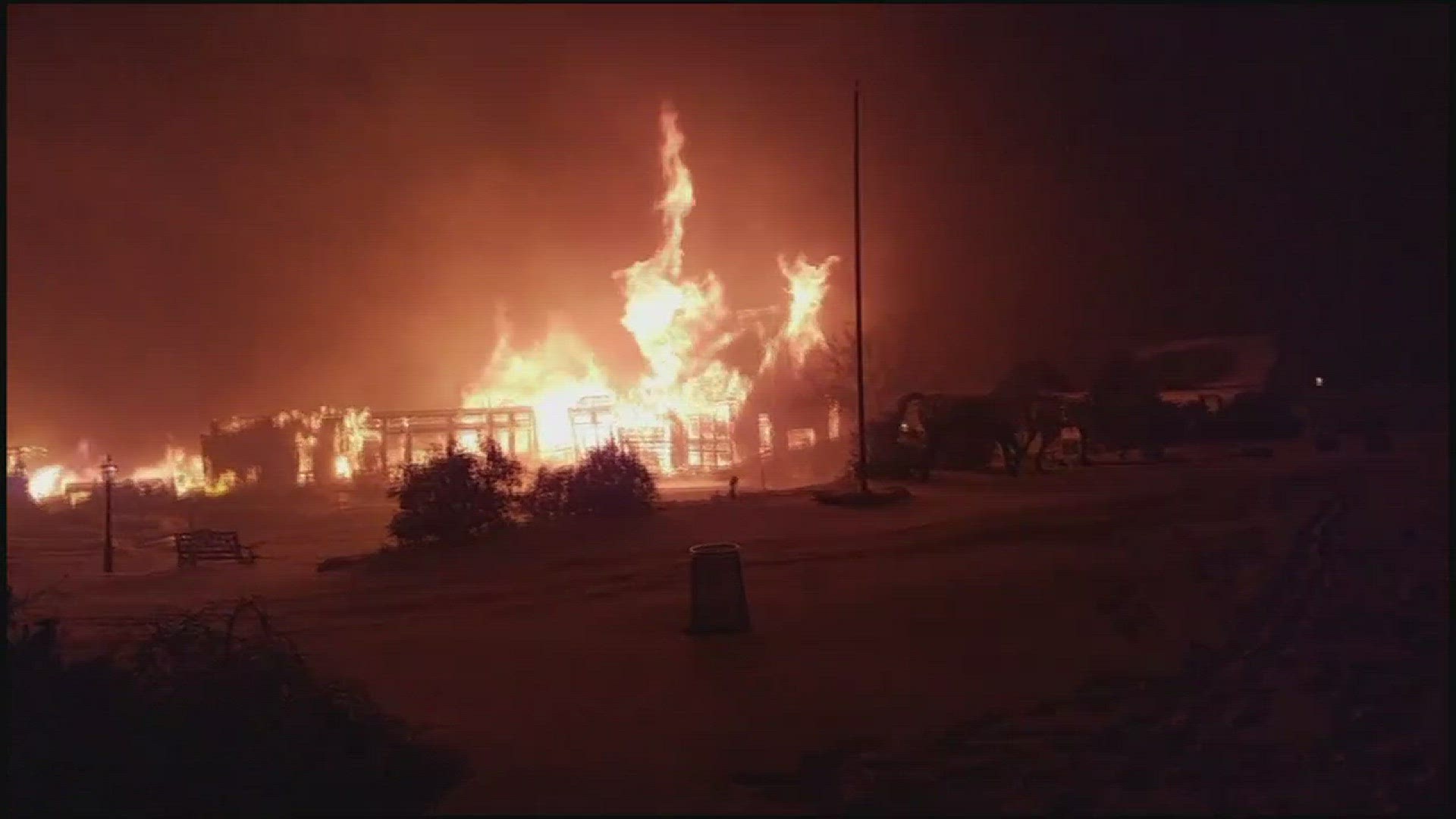 Fire at Province Lake Golf Club