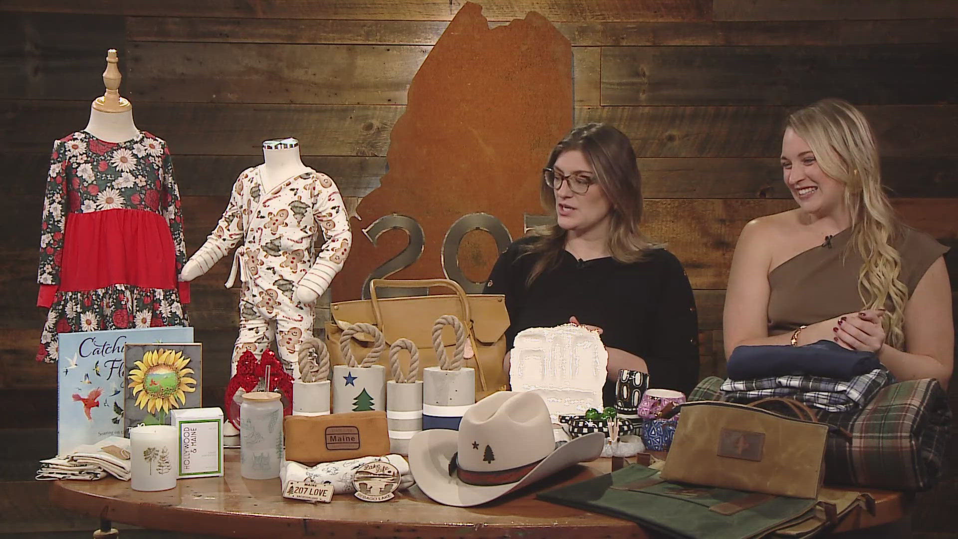 Kristan Vermeulen, the voice behind the "Makers of the USA" podcast, stopped by the 207 studio with her locally inspired holiday gift guide with ideas for everyone.