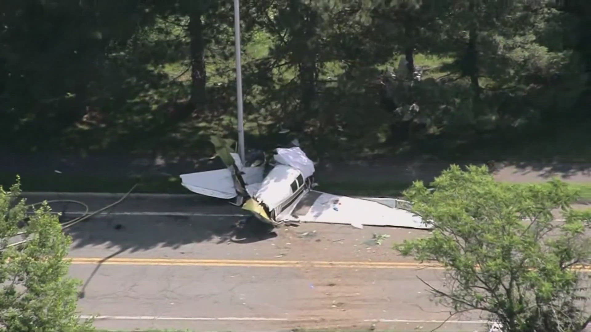 One person died on the scene and another was taken to the hospital with serious injuries. 