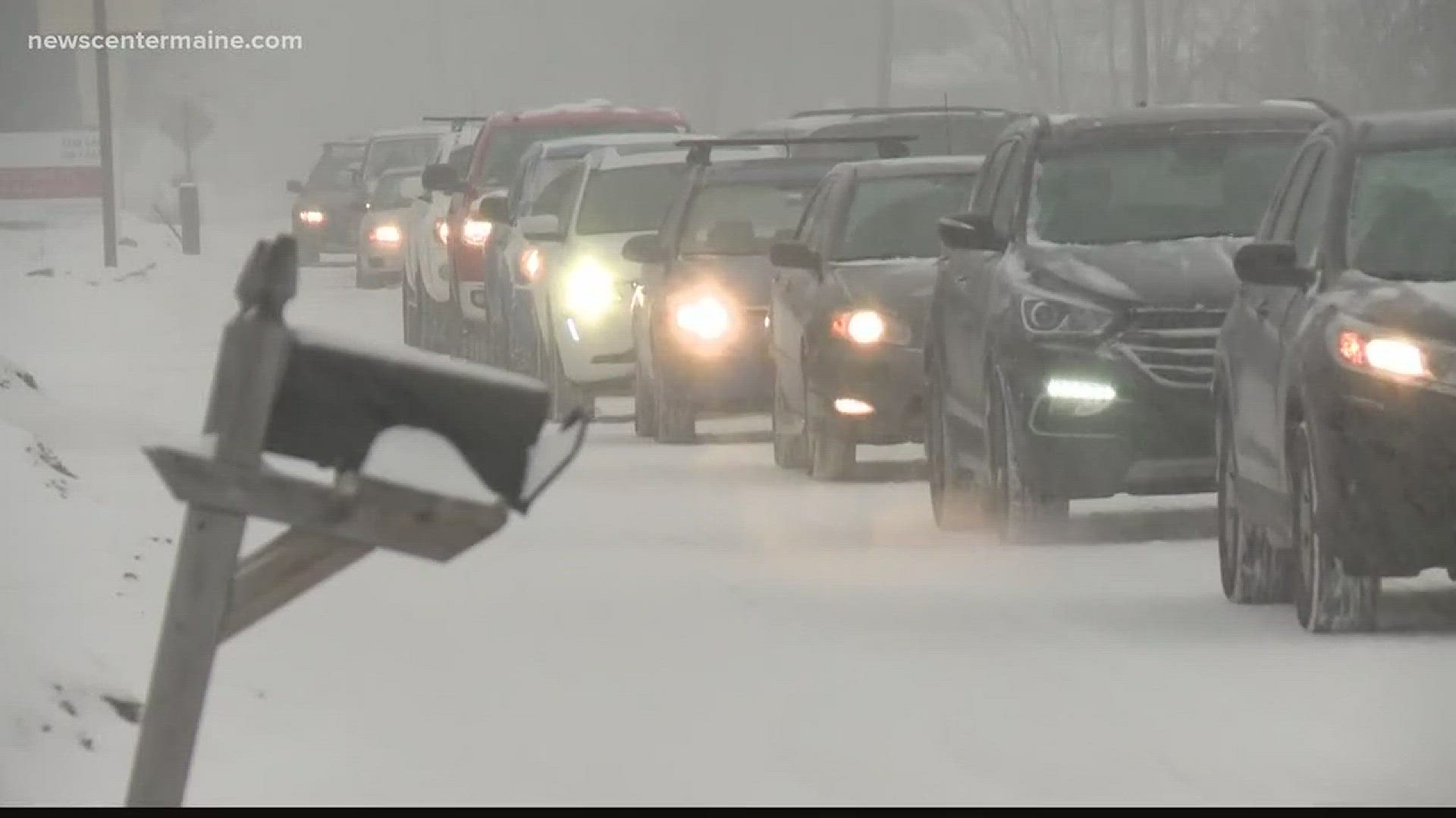 NOW: Snow storm creates commute nightmare